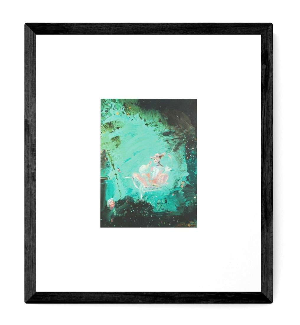 Genieve Figgis - The Swing (After Fragonard) - 2018 Offset Lithograph 8 " x 5.5": Artist: Genieve Figgis Title: The Swing (After Fragonard) Description: "The Swing (After Fragonard)" by Genieve Figgis, 2018 Unsigned Offset Lithograph. Paper size is 8 x 5.5 inches, with an image siz