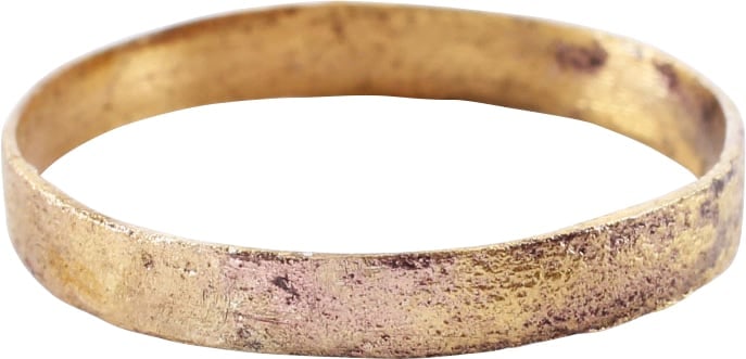 VIKING WARRIORâ€™S WEDDING RING, 850-1050 AD, SIZE 10 3/4 (1 of 5)