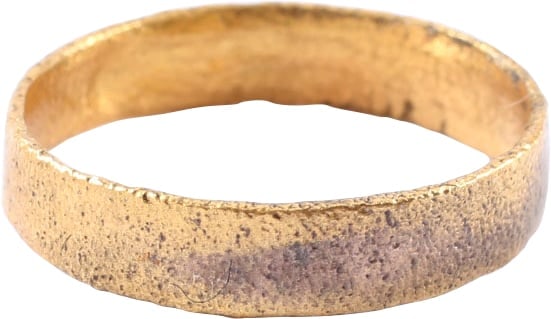 VIKING WOMANâ€™S WEDDING RING, 850-1050 AD SIZE 6 1/2 (1 of 5)
