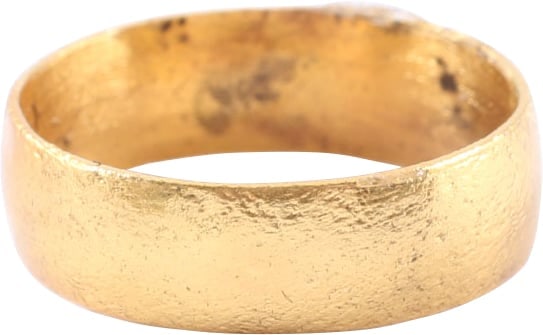 VIKING WOMANâ€™S WEDDING RING, 850-1050 AD SIZE 5 (1 of 5)