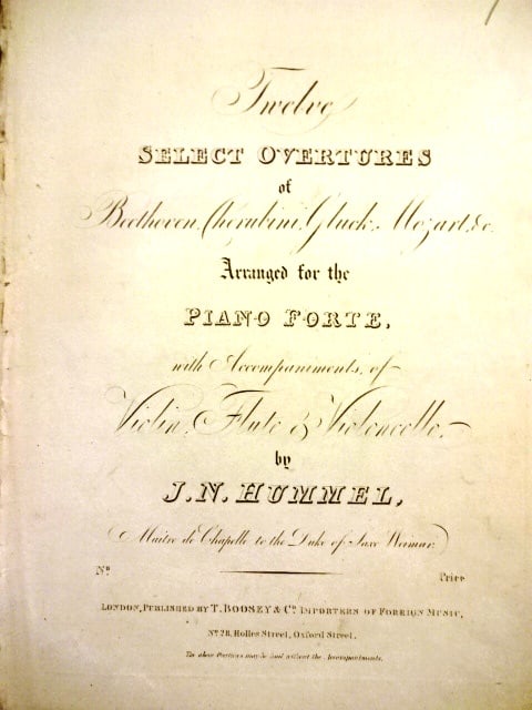 1830 Overture Beethoven Prometheus (1 of 2)