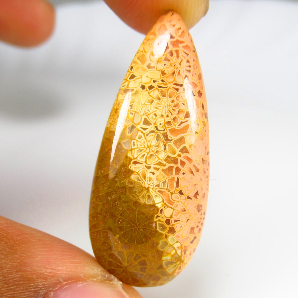 20.30 Ct - Natural Picture Jasper: No Reserve! Title: 20.30 Ct - Natural Picture Jasper Description: Gemstone Gemstone: Jasper Carat: 20.3 Size/Dimension:35.0 x 14.0 x 6.1 mm Shipping: Domestic: Flat-rate of $7.00 to anywhere within th