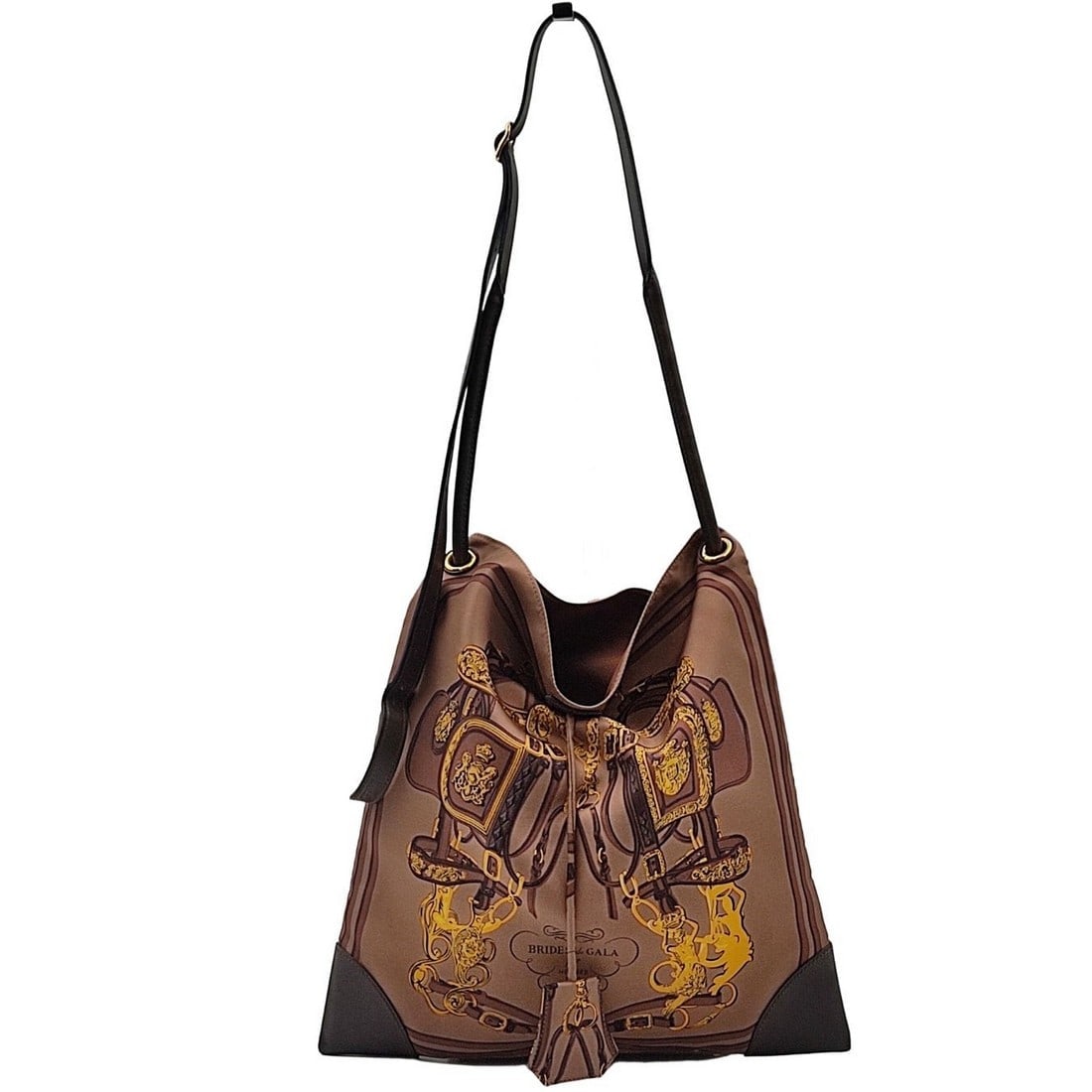 HERMES silk shoulder bag produced in 2009:□ M (1 of 7)