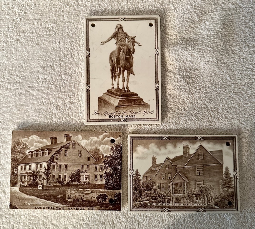 3 Wedgwood Calendar Tiles from 1920s (1 of 5)