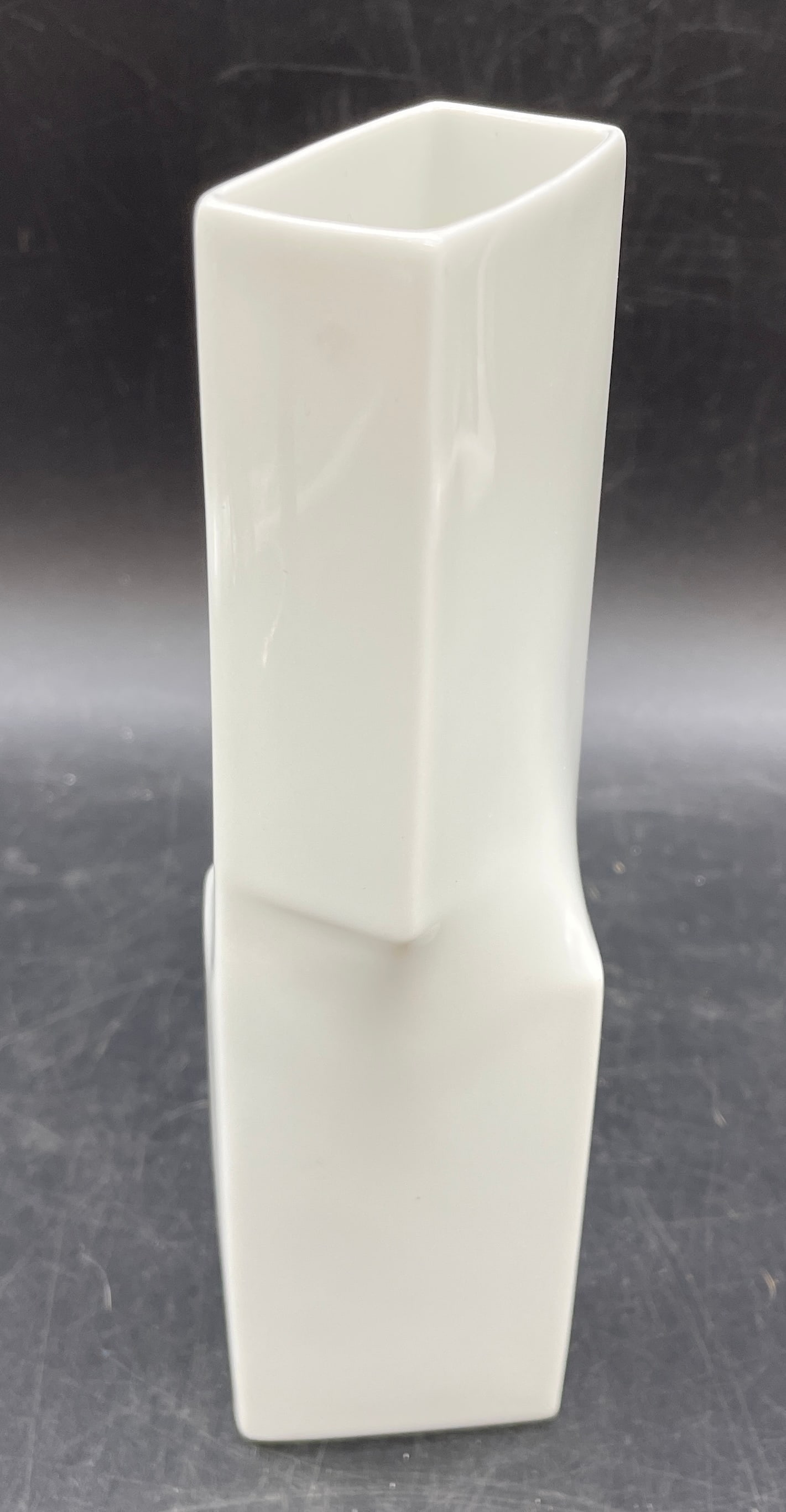 ROSENTHAL GERMANY SIGNED STUDIO LINE MATTE WHITE MODERNIST VASE (1 of 8)