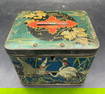 ANTIQUE BISCUIT TIN COIN BANK CARR & CO. LTD. ENGLAND