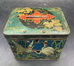 ANTIQUE BISCUIT TIN COIN BANK CARR & CO. LTD. ENGLAND