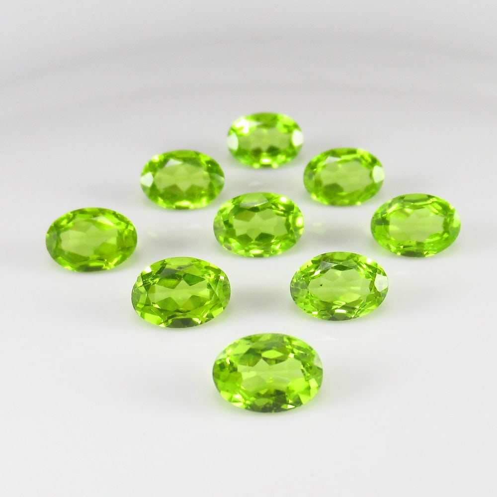 9.60 Ct - Natural Peridot Set (1 of 3)