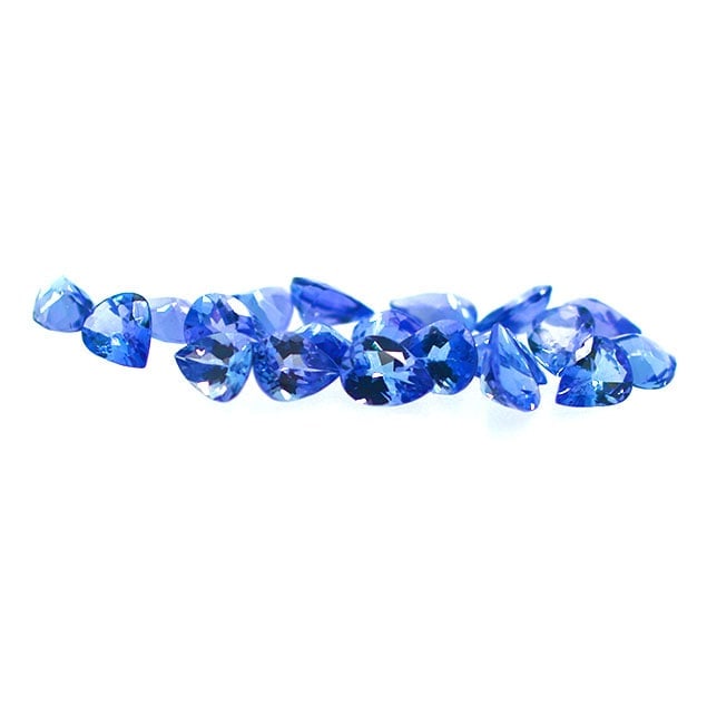5.36 Cts Dazzling 20-Pcs Clean Tanzanite (1 of 2)
