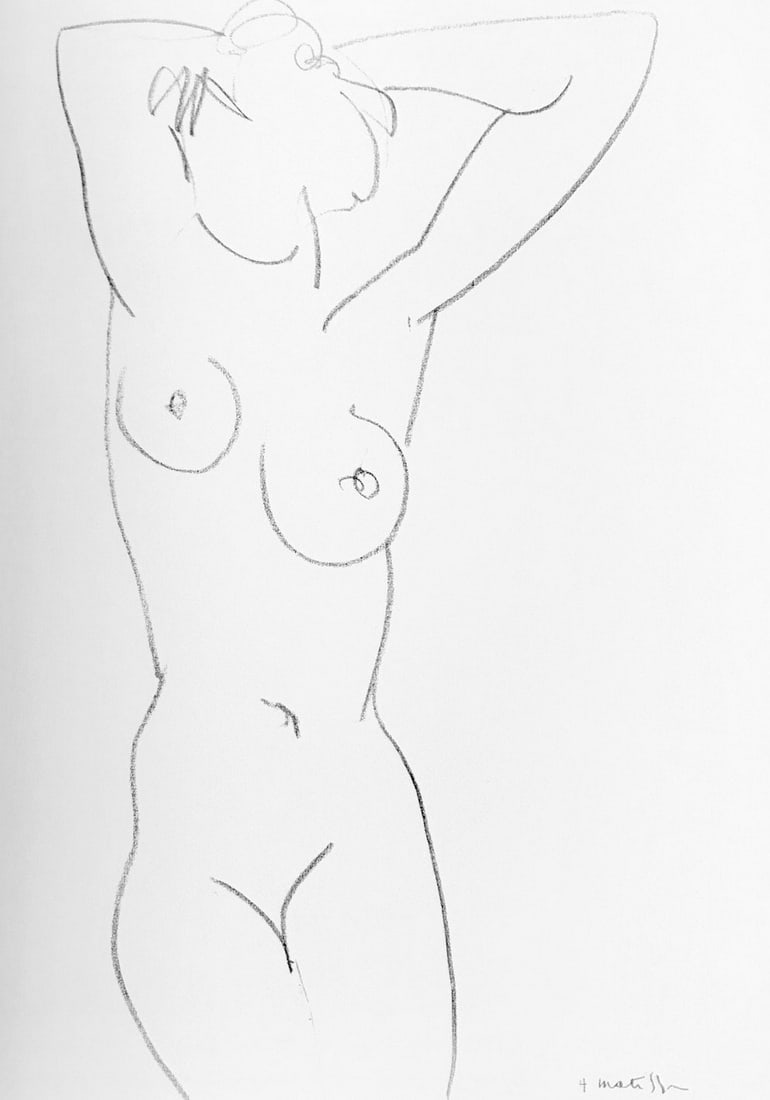 Matisse Lithograph DM0246 Derriere le Miroir 1952 (1 of 1)