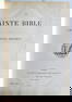 1896 FRENCH BIBLE LA SAINTE BIBLE antique Old and New Testament