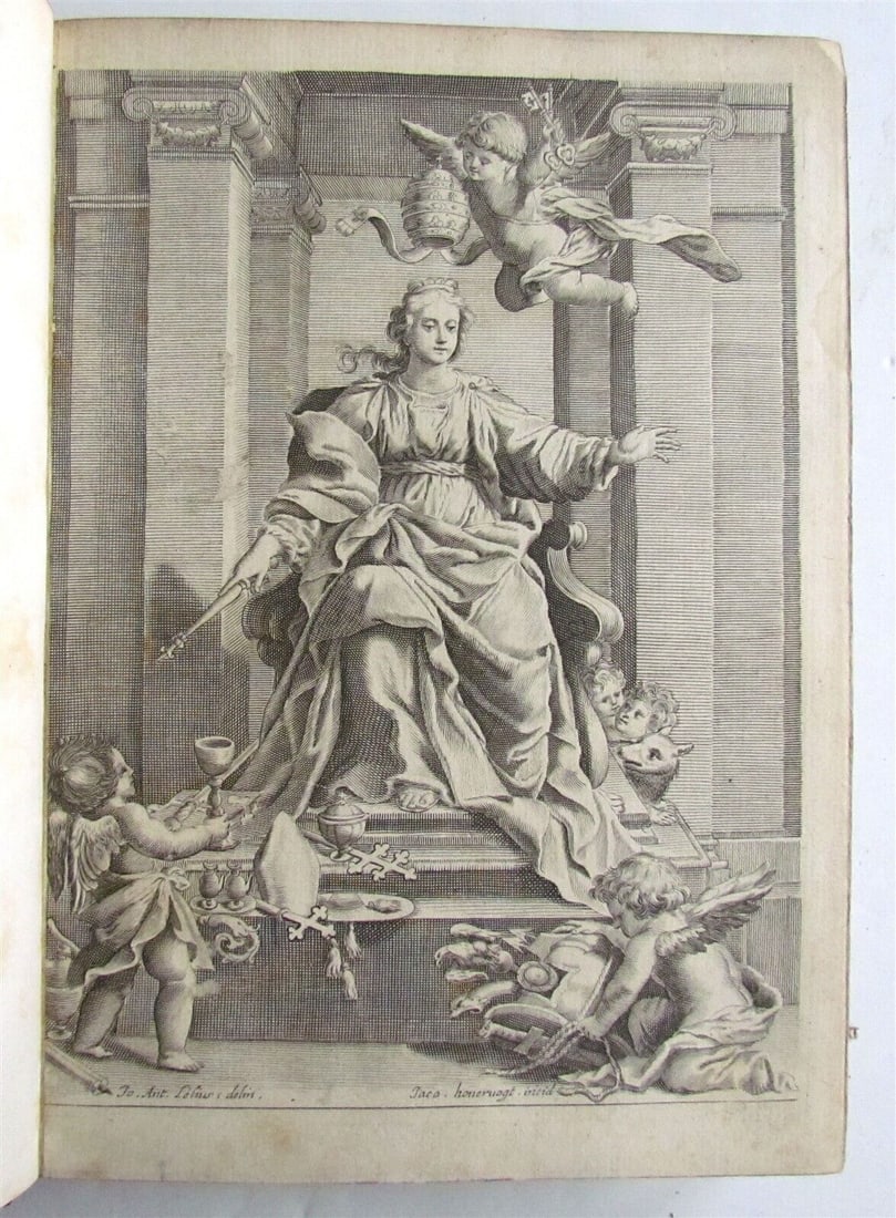 1725 ROME ARCHITECTURE by A. Donati antique Roma vetus ac recens ILLUSTRATED (1 of 12)