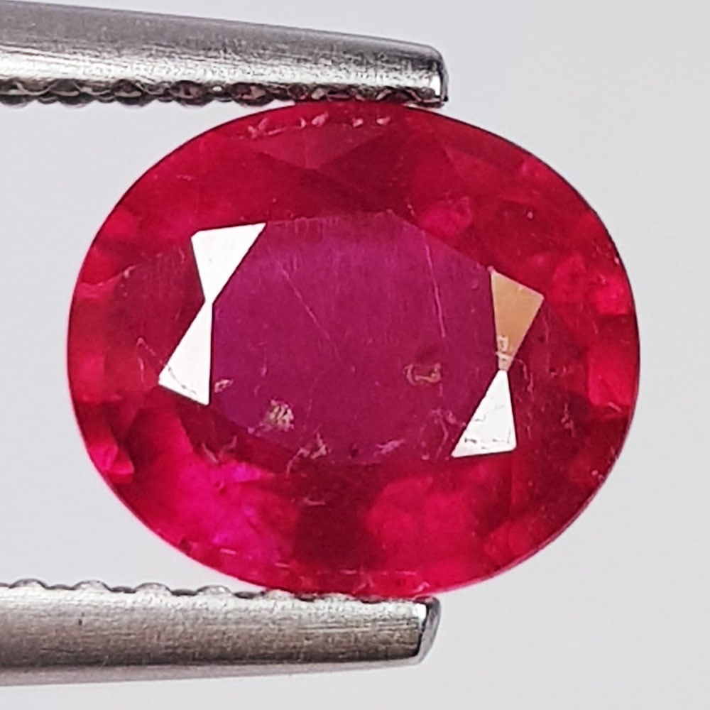 2.12 Ctz Top Quality Gem Natural Red Ruby (1 of 4)