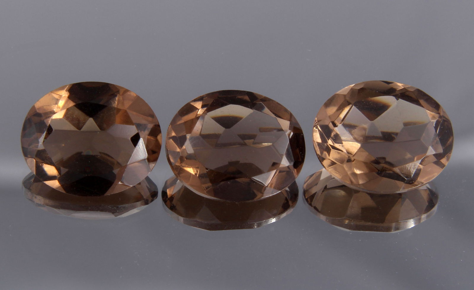 Beautiful " Natural Smoky Quartz " 9.20 Cts Natural Smoky Quartz Pair (1 of 5)