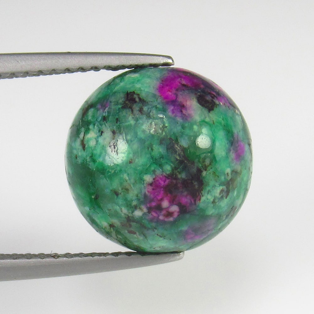 12.43 Ct - Natural Ruby Zoisite Beads (1 of 2)