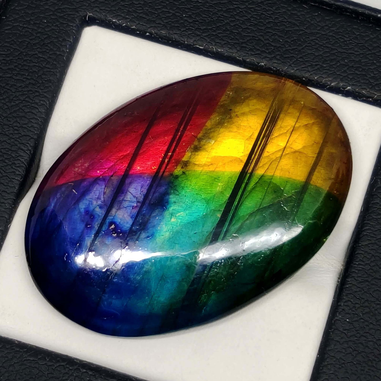 39.20 Ct "Stunning" Multicolor Fire Labradorite (1 of 1)