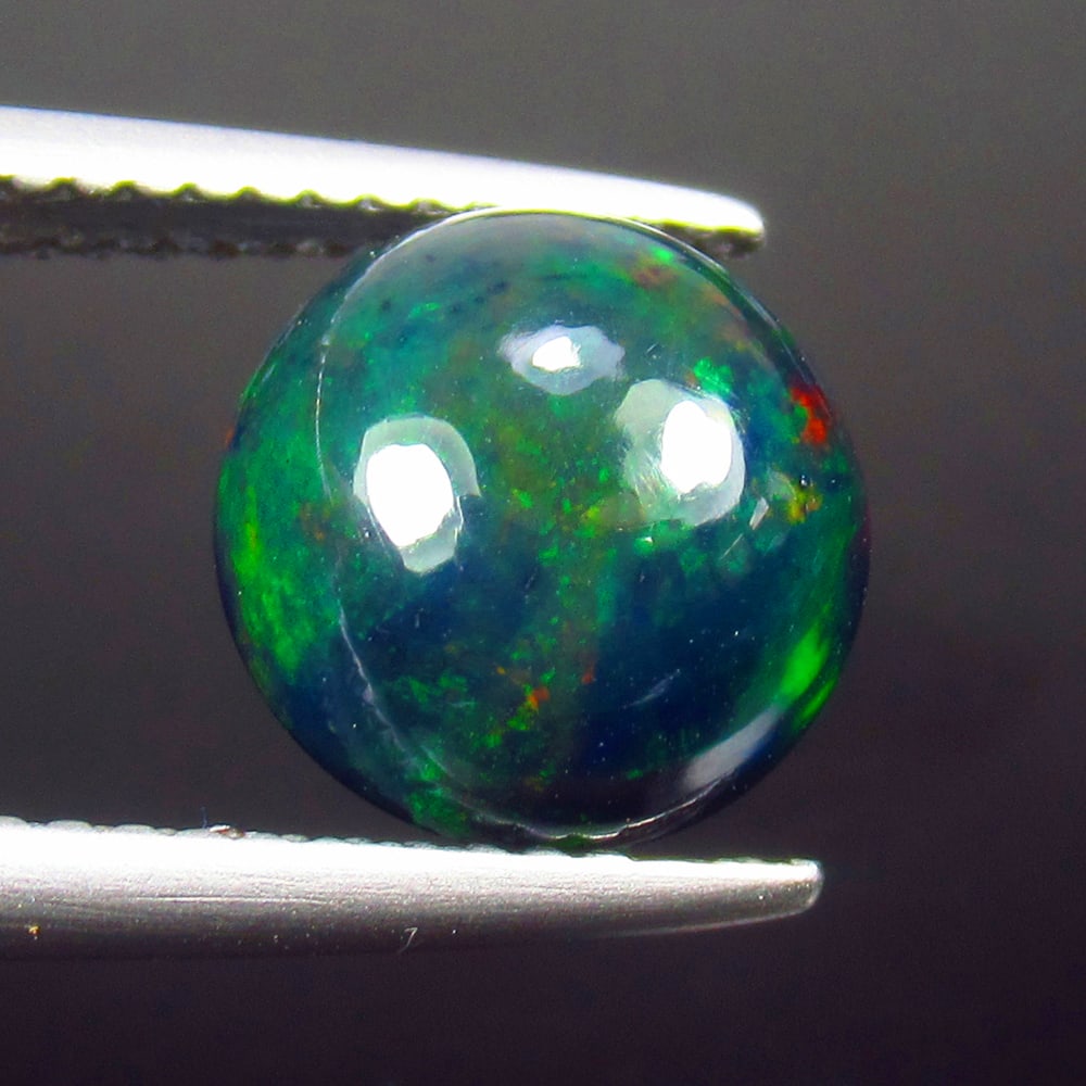 2.28 Ct - Natural Black Fire Opal (1 of 3)