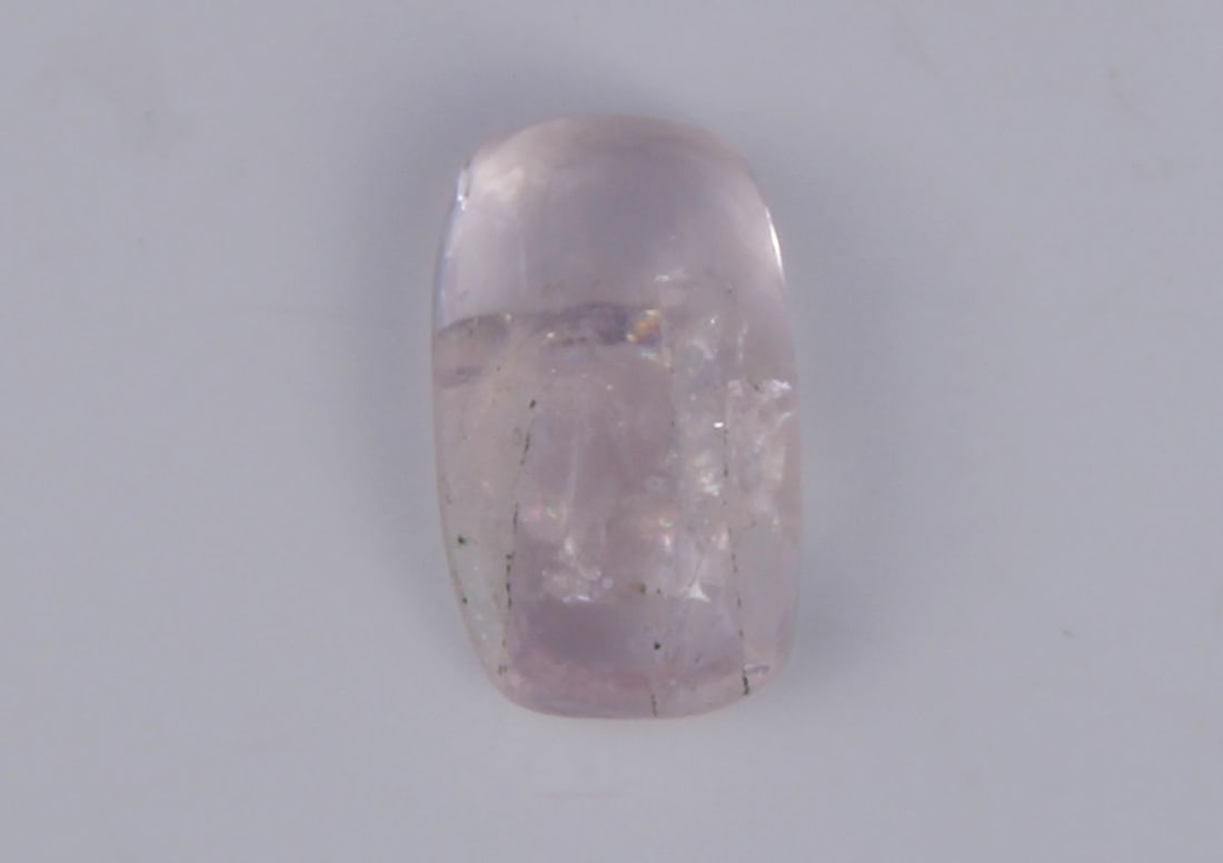 Gorgeous " Natural Morganite " 1.35 cts Natural Morganite: No Reserve! Title: Gorgeous " Natural Morganite " 1.35 cts Natural Morganite Additional Info: Gemstone : Natural Morganite Shape and Cut : Rectengular Cabochan Weight : 1.35 carats Measurements : 9x5