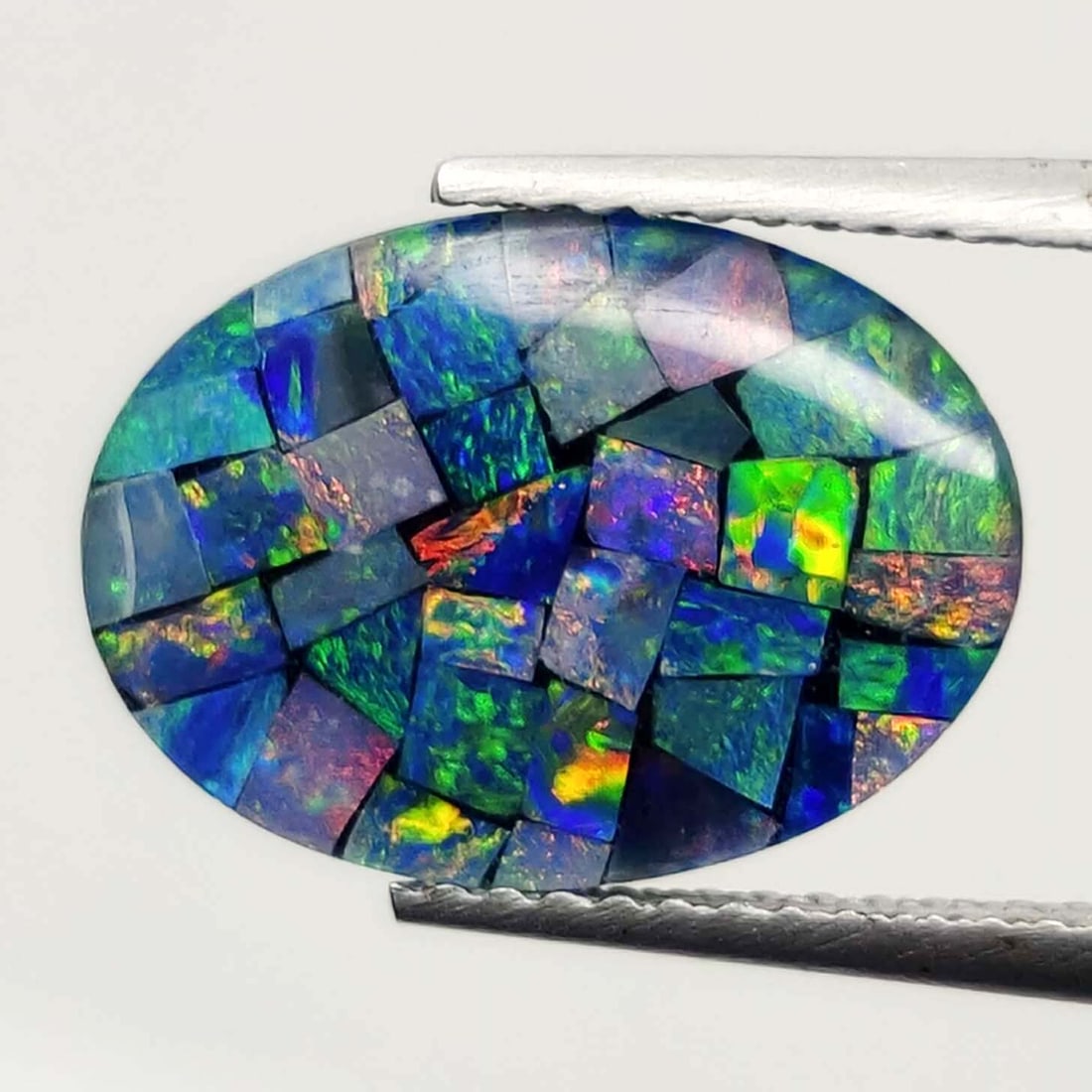 3.05 ct Australian Triplet Mosaic Opal (1 of 2)