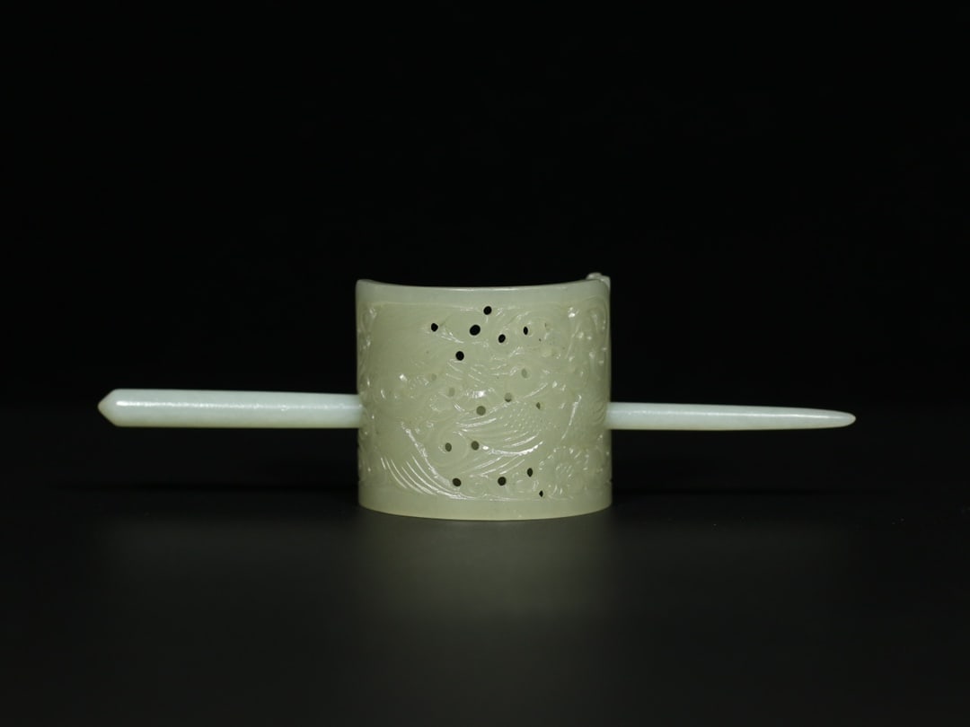 Chinese Hetian Jade Hairpin (1 of 9)