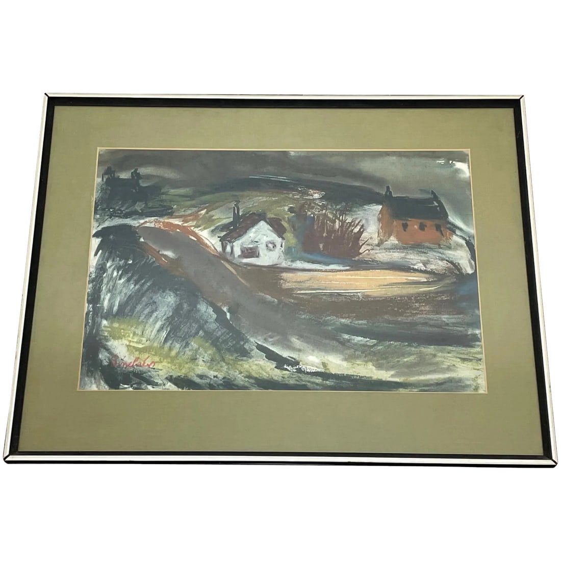 Scottish Painting Cottages In Ayrshire By Robert Sinclair Thomson ARSA, RSW (1 of 12)