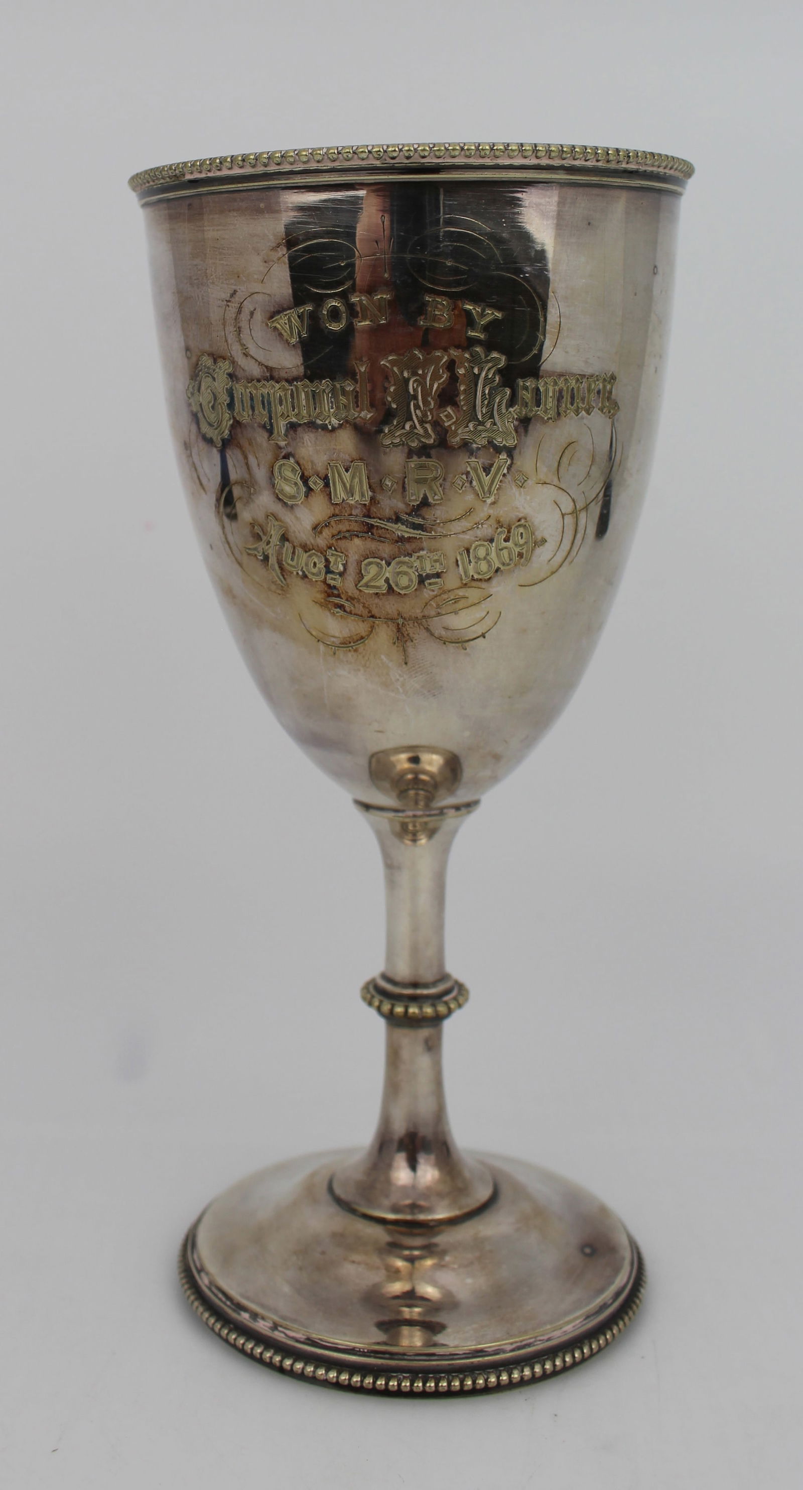 Antique Victorian Silver Plated Trophy Cup (1 of 3)