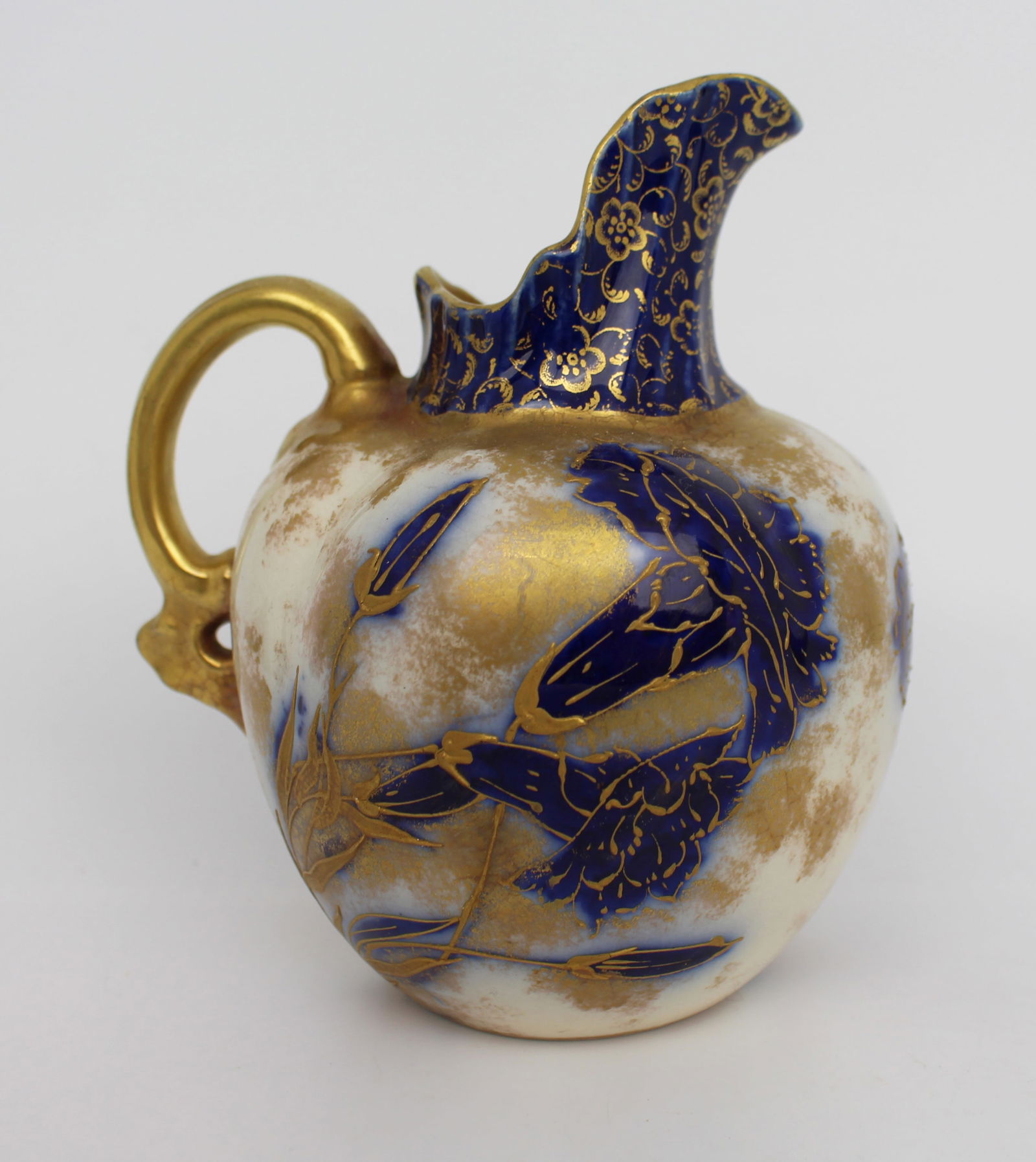 Antique William Alsager Adderley Carnation Cream Jug (1 of 4)