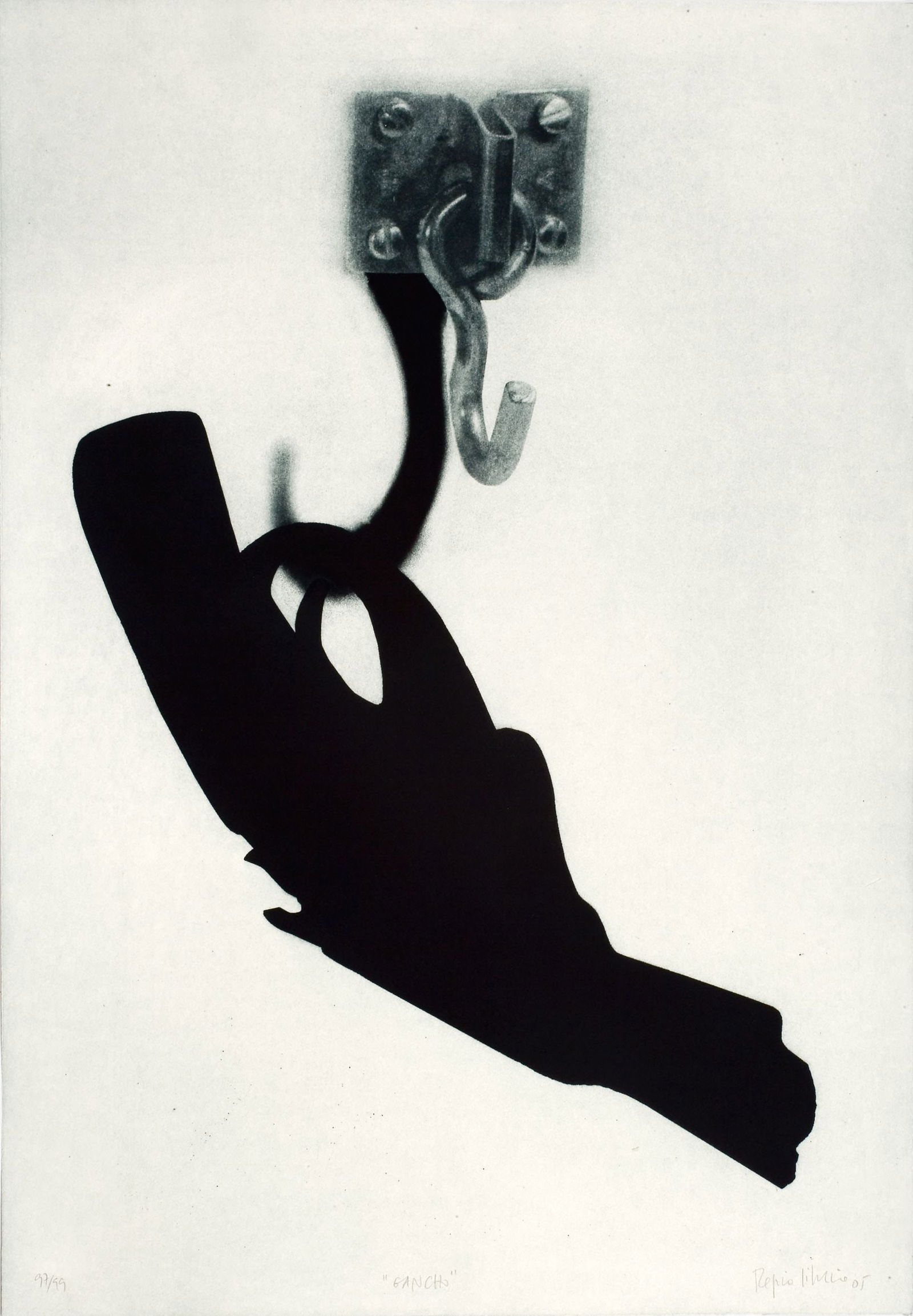 Regina Silveira Brazilian photoengraving 2005, 27.6 x 19.7 in. (1 of 1)