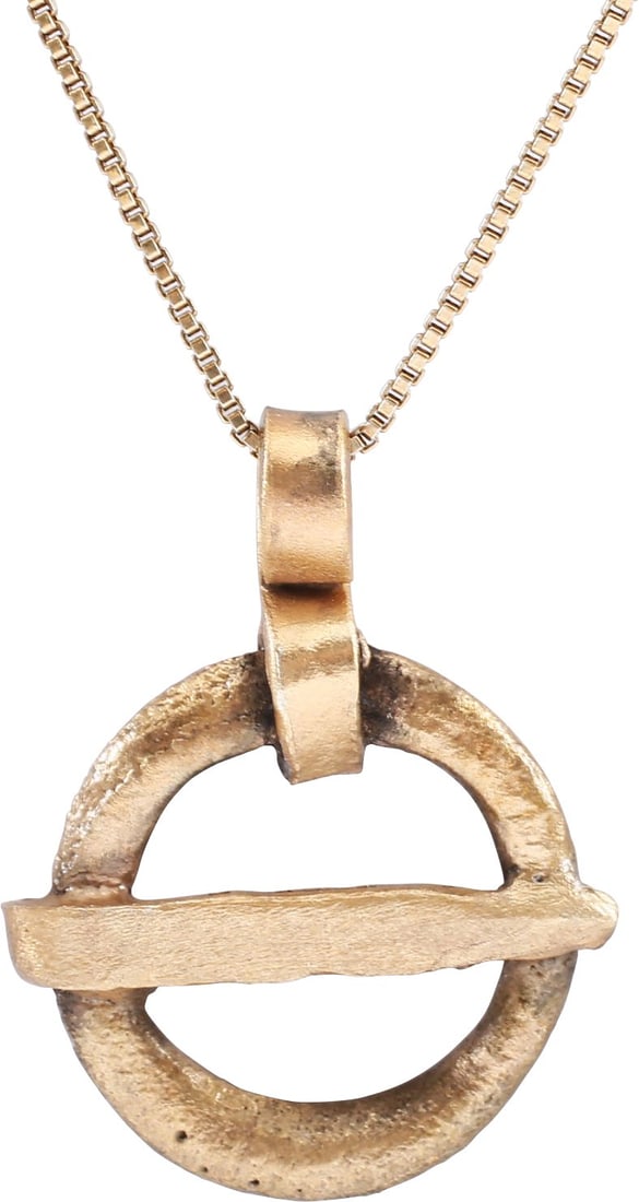 VIKING PROTECTIVE ARMOR BROOCH NECKLACE 10th-11th CENTURY AD.: Worn in numbers on the surface of the jerkin, these small metal brooches provided a measure of protection against sword cuts and, in fact, were a form of armor. See current Public Television programmi