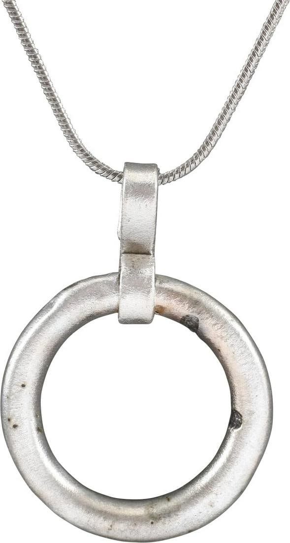 CELTIC PROSPERITY RING NECKLACE C. 400-100 BC (1 of 3)