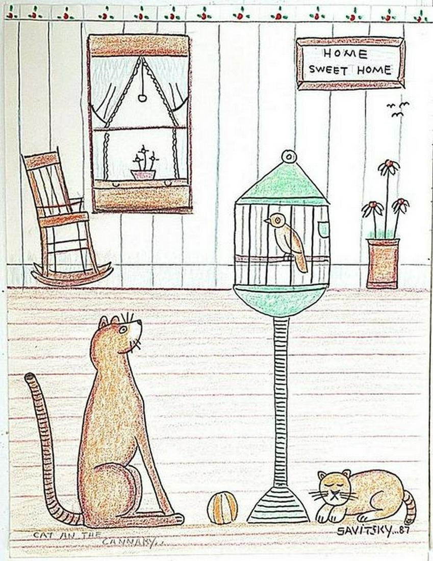 Jack Savitsky: Cat and the Canary (1 of 1)