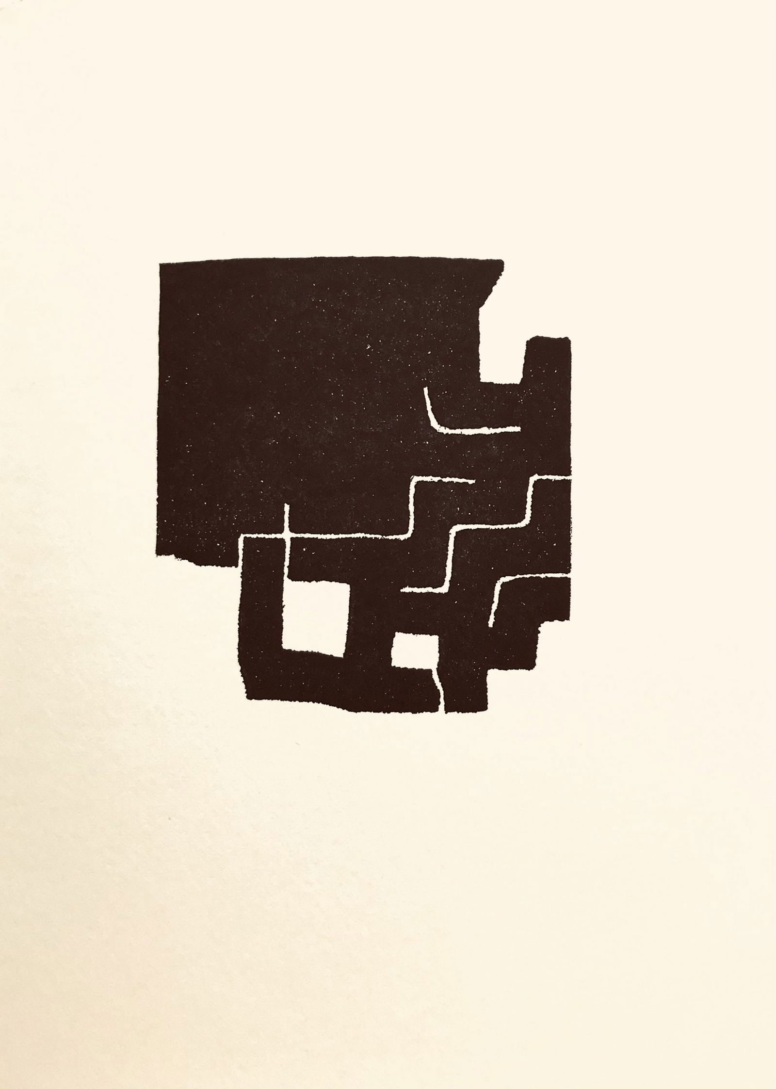 Eduardo Chillida Lithograph 3, Maeght Editeur 1975 (1 of 1)