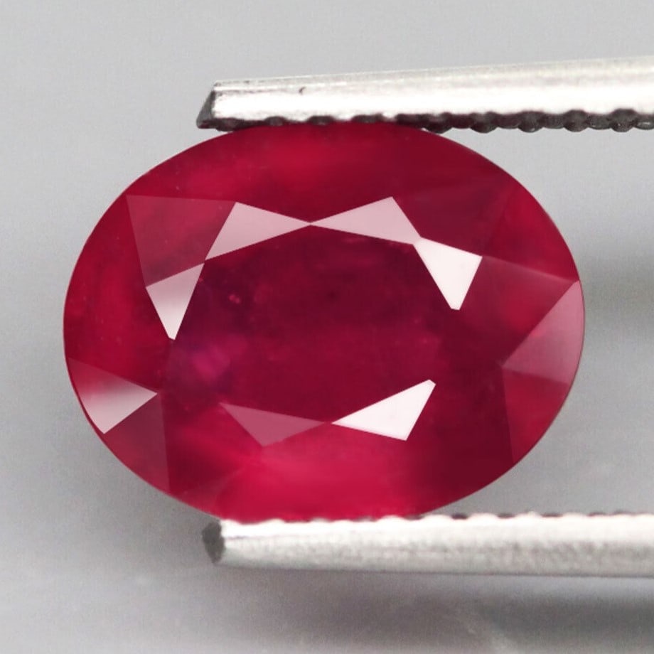 Natural Red Ruby Oval Shape (1 of 3)