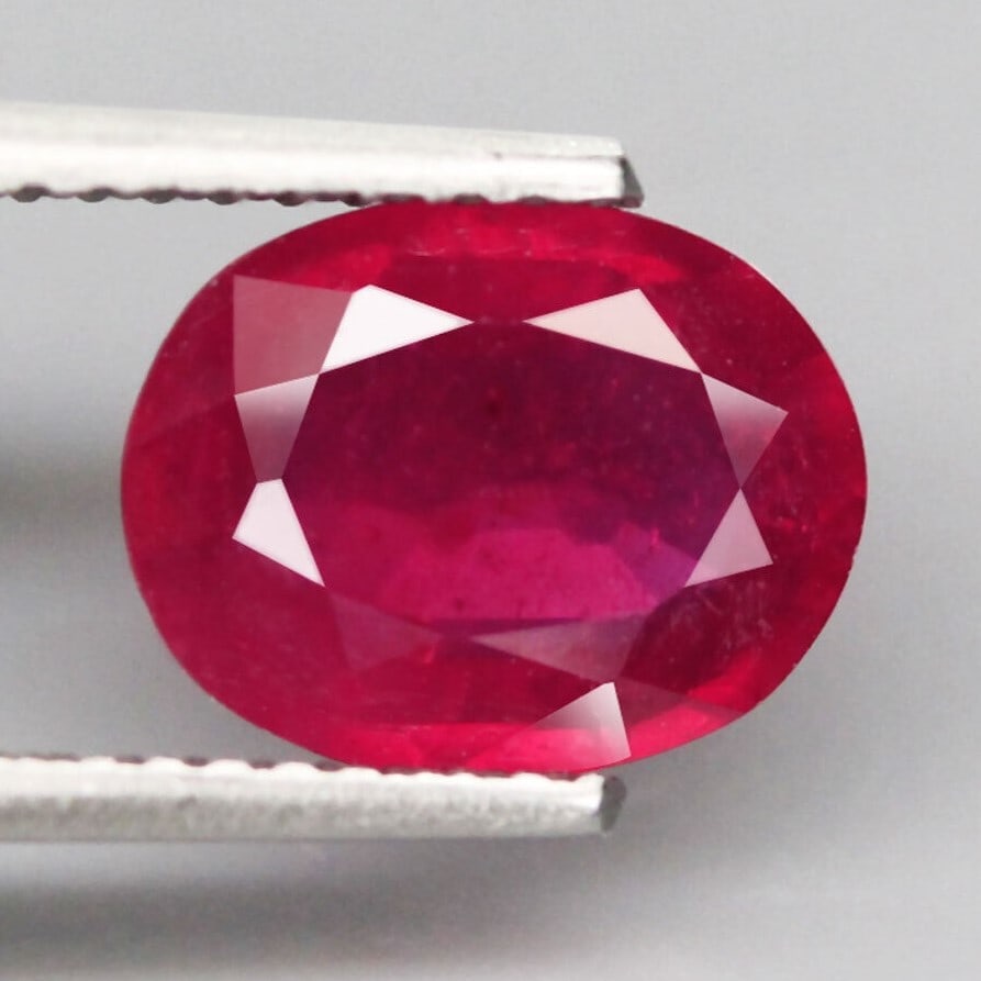 Natural Red Ruby Oval Shape (1 of 3)
