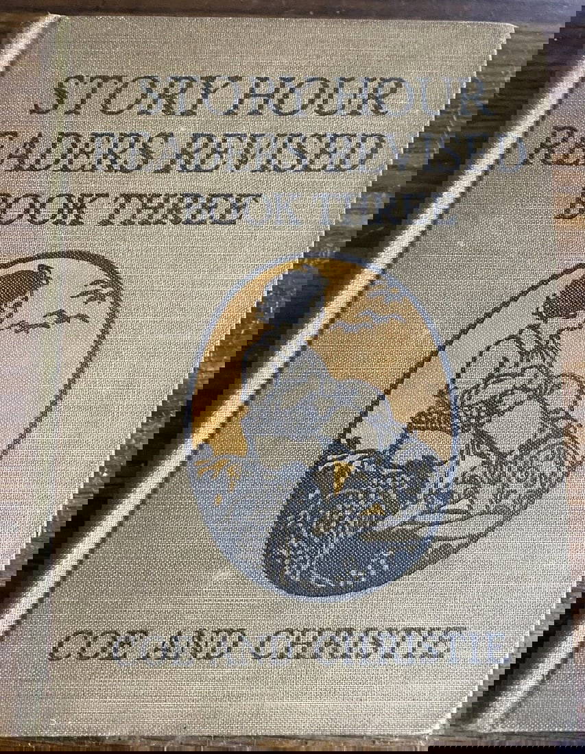 1923 Story Hour Readers Revised Primer Children's Book Coe & Christie Illust1923 Auction