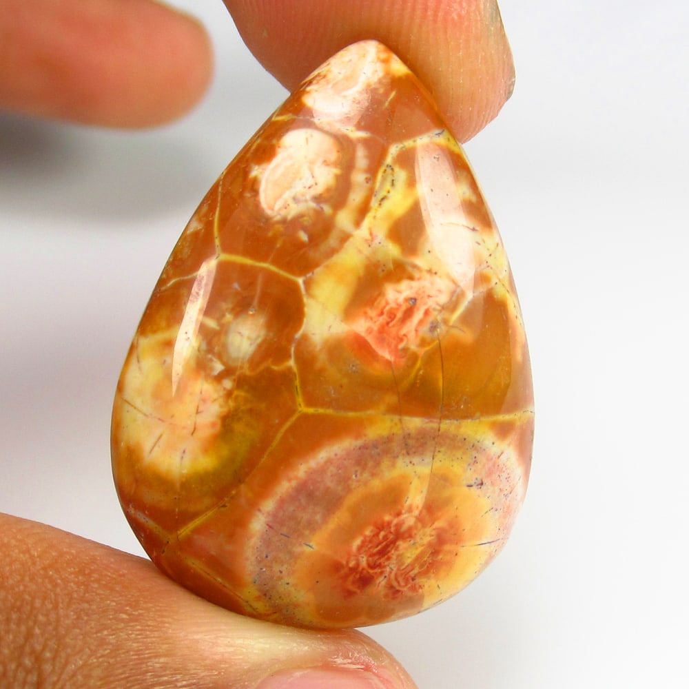29.25 Ct - Natural Maligano Jasper: No Reserve! Title: 29.25 Ct - Natural Maligano Jasper Description: Gemstone Metal Purity (If Applicable):- Gemstones: Jasper Carat Weights: 29.25 Size/Dimensions:30.0 x 25.0 x 6.5 mm Additional Info:3