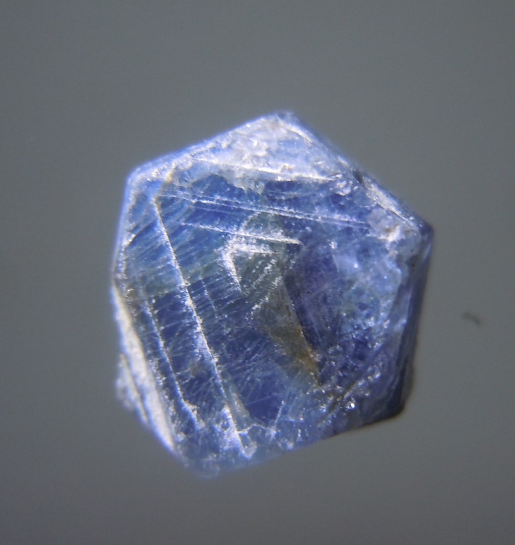 2.25 Ct. Hexagonal Sapphire Crystal - Untreated Gemstone (1 of 6)