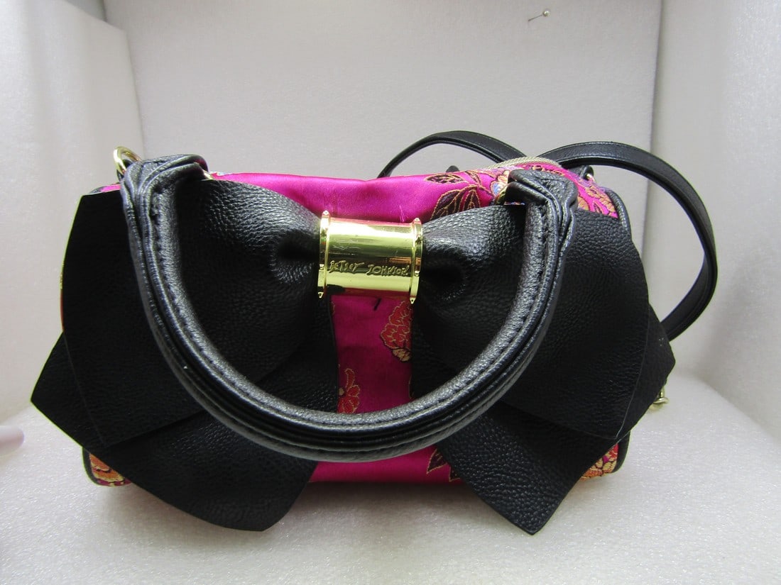 Betsey Johnson Angular Bow Silver Convertible Crossbody Shoulder Bag |  Dillard's