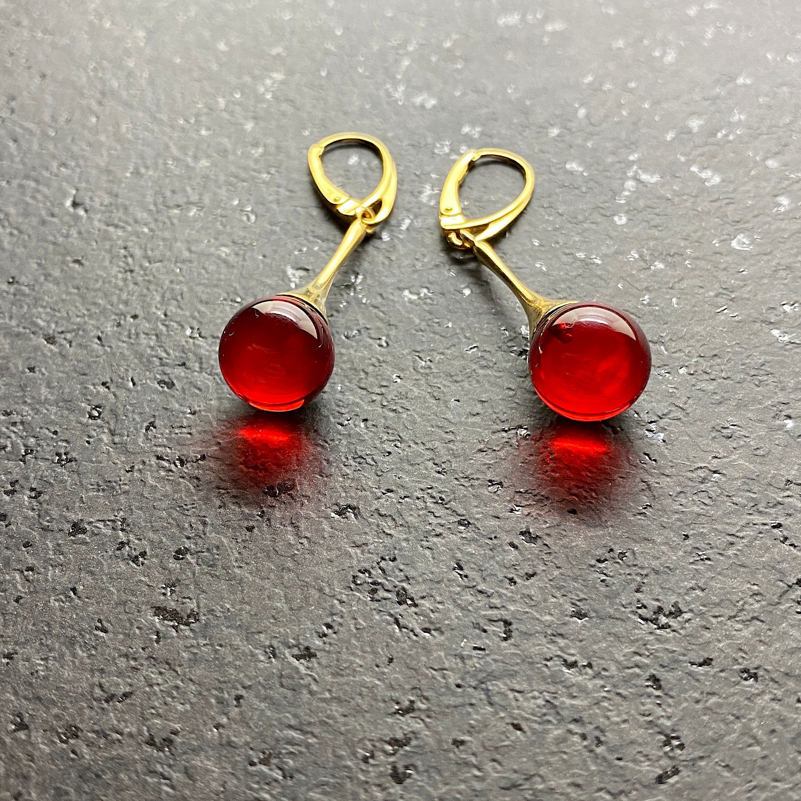 Incredible Vintage Amber Earrings (1 of 7)