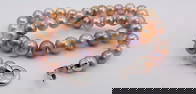 8.5x11mm Multi Edison Freshwater Pearls - Necklace