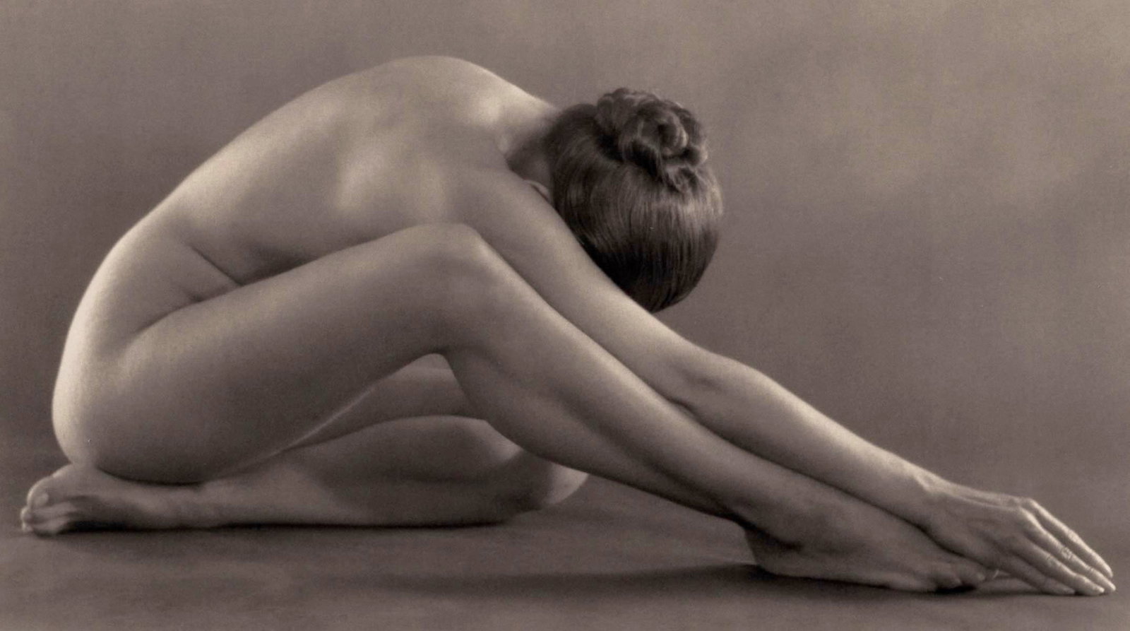 RUTH BERNHARD - Spanish Dancer, 1971: Artist: RUTH BERNHARD Print Title: Spanish Dancer, 1971 Medium: Duotone Photoengraving Printed in USA in 1980’s Image Size approx: 5.25 x 9” Ruth Bernhard (1905 – 2006), was a legend
