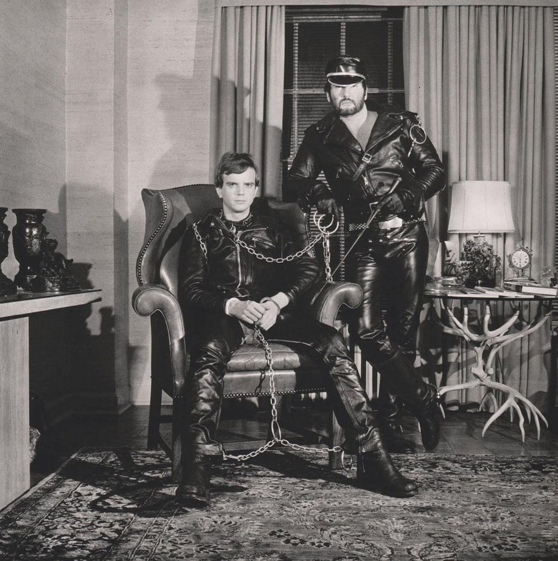 MAPPLETHORPE - Brian Ridley & Lyle Heeter, 1979: Artist: MAPPLETHORPE Print Title: Brian Ridley & Lyle Heeter, 1979 Medium: Sheet-fed photogravure Printed 1980s in Japan Image size (inches) approx. 10 x 10” Robert Mapplethorpe was an American