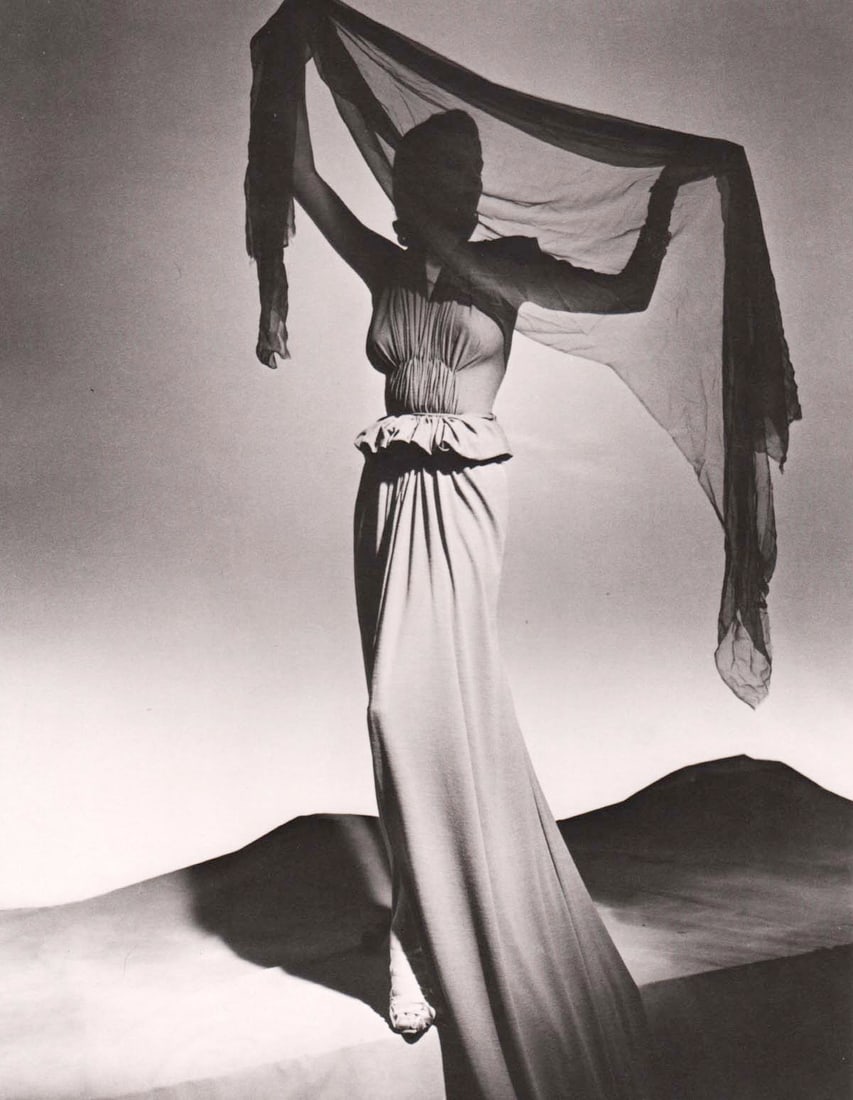 GEORGE PLATT-LYNES - Fashion, 1940: Artist: GEORGE PLATT-LYNES Print Title: Fashion, 1940 Medium: Duotone Photoengraving Printing Date: 1990’s Printed in Germany Image Size approx: 8.5 X 6.5 inches George Platt Lynes (1907 –