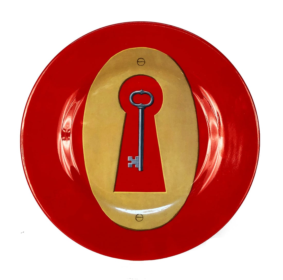 Rene Magritte - La Serrure (PLATE) - 8" x 8" (1 of 3)