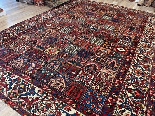 Antiqlue Large size Gorden Design Bakhtiari rug-5117 (1 of 11)