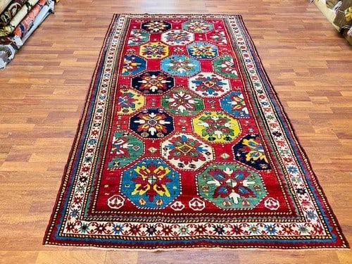 Antique Kazak Caucasian Rug-4769 (1 of 9)