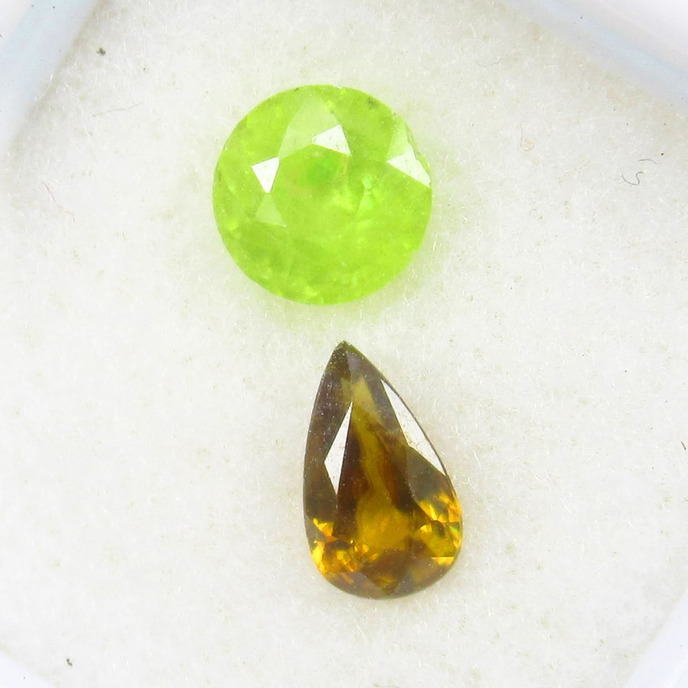 Natural Sphene Pair - 1.58 Ct (1 of 2)
