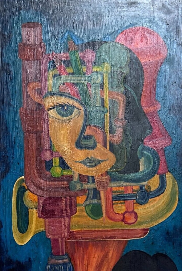 Antique Painting Original Abstract Woman signed Gustav SCHNEIDER (1910-1988): Antique Painting Original Abstract Woman signed Gustav SCHNEIDER (1910-1988) Description oil on wood 51 x 39 cm signed ref:660726 Reserve: $200.00 Shipping: Domestic: Flat-rate of