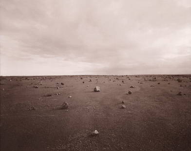 LINDA CONNOR - Stones, Kau Desert, Hawaii, 1991: Artist: Linda ConnorTitle: Stones, Kau Desert, Hawaii, 1991Medium: Photo Litho, 2008, ChinaDimensions: 9.5x7.5"Description: Heat Wax Mounted on 11x14" Conservation BoardArtist Bio: Linda Connor