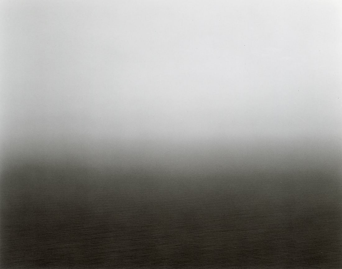 HIROSHI SUGIMOTO - Aegean Sea, Pilion, 1990: Artist: Hiroshi Sugimoto Title: Aegean Sea, Pilion, 1990 Medium: Photo Litho, 1993, Italy Dimensions: 9.3x7.3" Description: Heat Wax Mounted on 11x14" Conservation Board Artist Bio: Hiroshi Sugimoto (